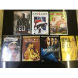 Two boxes of DVDs - movies and box sets - Charmed,