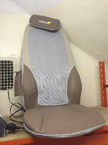 A Homedics Shiatshui massage cushion