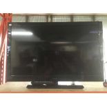 A Tecknika 39 inch LCD TV with remote
