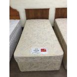 A 3' Slumberland Ivory seal storage divan set