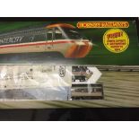 Two Hornby Railways electric train sets - high speed train and midnight freight train