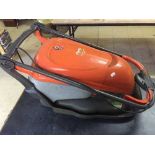 A Flymo Hover Compact electric mower