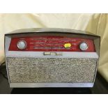 A Bush bakelite cased radio