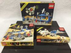 Four Lego sets, all relating to space, numbers 928, 6929, 6930 and 6970, all parts boxed.