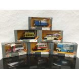 A Corgi Classics die-cast model : C949/3 Bedford Type OB Coach,