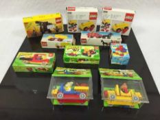 Five Lego sets, miscellaneous, numbers 662, 697, 890, 890, 1838,