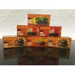 A Matchbox 75 model vehicle : 47 Jaguar SS100, together with thirty one similar matchbox models,