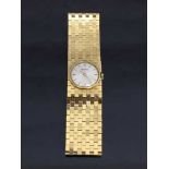 An 18ct gold Tewor Lady's wrist watch, 61.1g.