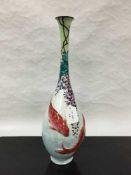 A fine early twentieth century Japanese Ginbari cloisonne vase,