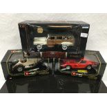 A Signature Series die-cast model vehicle : Ford 1948 Woody featuring Real Wood Panel,