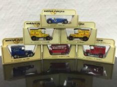A Matchbox Models of Yesteryear die-cast model set: 1982 Limited Edition Pack of 5 models,