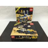 Four Lego sets, all relating to space, numbers 920, 6929, 6930 and 6950, all parts boxed.