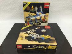 Four Lego sets, all relating to space, numbers 920, 6929, 6930 and 6950, all parts boxed.