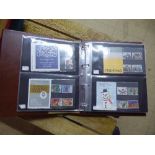 Four Royal Mail presentation pack albums in slip covers containing first day covers