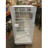 Large metal bird cage