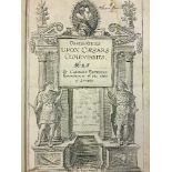 Clement Edmundes : Observations upon Caesars Commentaries, dated 1625, Roger Daniell.