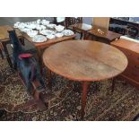 Two mid 20th century teak extending dining tables