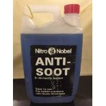 A large quantity of Nitronoble anti soot fluid