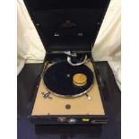 A mid 20th century table top Decca Salon gramophone,