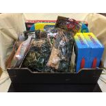 Two boxes of plastic soldiers, Imax plastic figures,