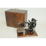 Victorian Willcox & Gibbs Sewing Machine Company hand driven "W. & G.