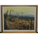 Kohima, 1944, limited edition colour print by Terence Cuneo,