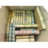 Leather Bindings & others. A carton, incl.