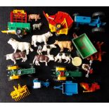 Britain's. Box of various farm animals & figures.