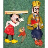 (3) Pelham Puppet. Minnie Mouse & 2 others.