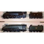 (2) Hornby. 4-6-2 loco & tender. 4901 'Sir Charles Newton', black, N.E.R.; 4-6-2 loco & tender.