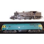 (2) Hornby Railways. 2-6-4T loco. 2301, black, L.M.S.; Diesel loco. 47 053, blue/yellow, B.R.