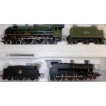 (2) Mainline. 4-6-0 loco & tender. 46115 'Scots Guardsman', green, B.R.; 2-6-0 loco & tender.