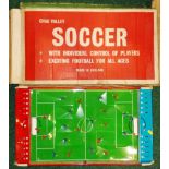 Chad Valley. Tin plate table top soccer game.