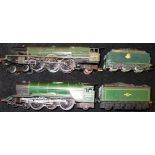 Hornby. 4-6-2 loco & tender. 46200 'The Princess Royal', green, B.R. Repaint; Triang Hornby.