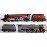 (2) Hornby Railways. 4-6-2 loco & tender.