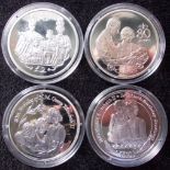 (4) British Virgin Islands. $10. 2006. Isle of Man. 1 crown. 2006. Pitcairn Islands. $10. 2006.