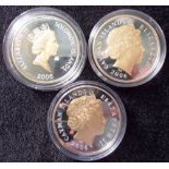 (3) 2 x Cayman Islands. 5 dollars. 2006. Solomon Islands. 25 dollars.