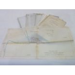 WHITEHAVEN, IRON ORE - PARKSIDE, ESKATT MINES. Collection of plans, prntd.