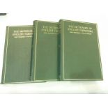 MACQUOID P. & EDWARDS R. The Dictionary of English Furniture. 3 vols. Col. & other illus. Folio.