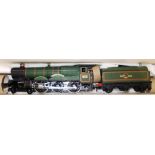 Wrenn, W2221, 4-6-0 loco & tender, 4075 "Cardiff Castle" green, B.R. boxed.