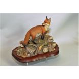 Border Fine Arts figure "The Last Look (dog fox)", no.