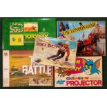 Various board games inc Totopoly, Tank Battle etc.