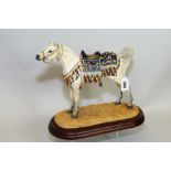 Border Fine Arts figure "Arab Stallion, standing (with authentic saddle)", no.