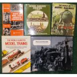 Five books on model trains/railways.