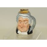Royal Doulton table lighter "The Lawyer", D6504, 3½ high.