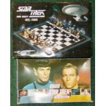 Star Trek chess game & board game, boxed.