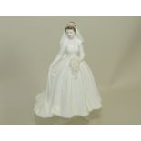 Coalport figure "Her Royal Highness Princess Margaret", no. CW578, ltd. ed.