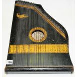 The Columbia No. 21 zither manufactured by The Phonoharp Co.