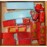 12 original Corgi Chipperfields Circus vehicles, includes 3 cages.