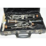 Boosey & Hawkes Regent clarinet in fitted case, no. 415538.